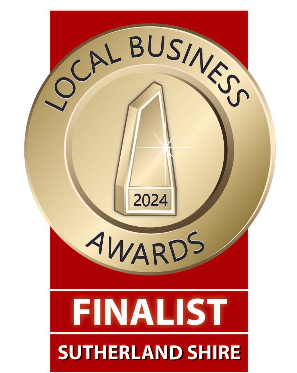 Local Business Awards 2024 Finalist, Sutherland Shire