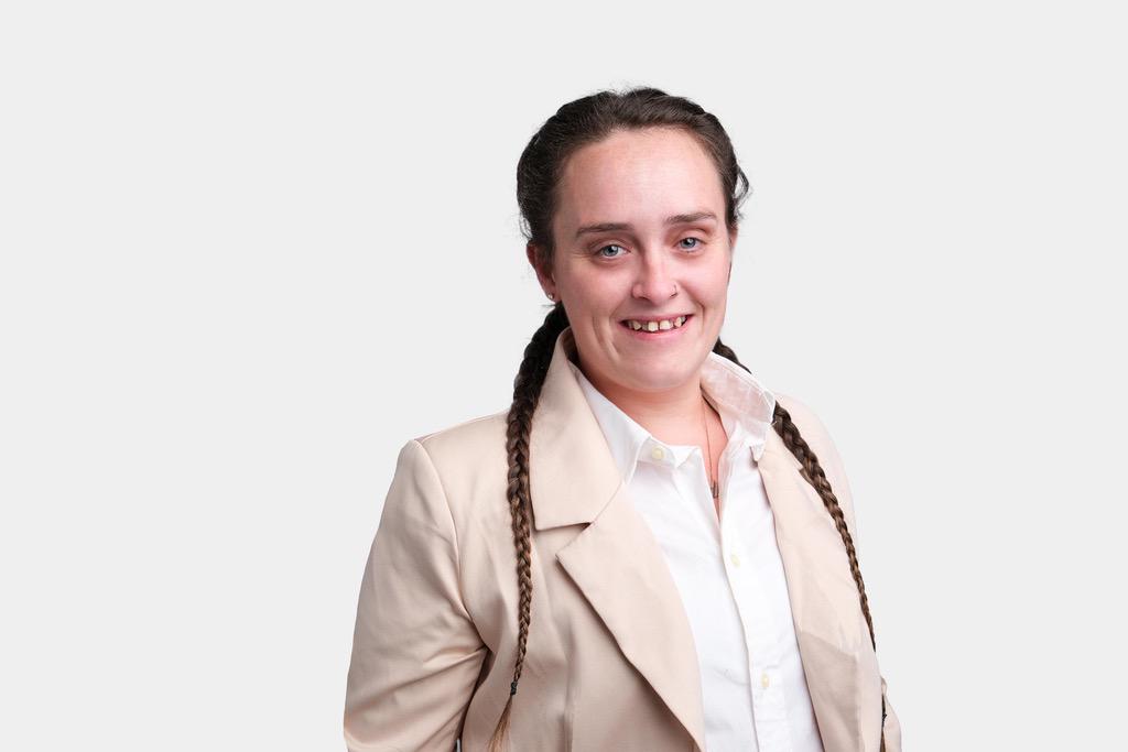 Jasmin Moffitt, founder and leader of the Dust Devilz cleaning team